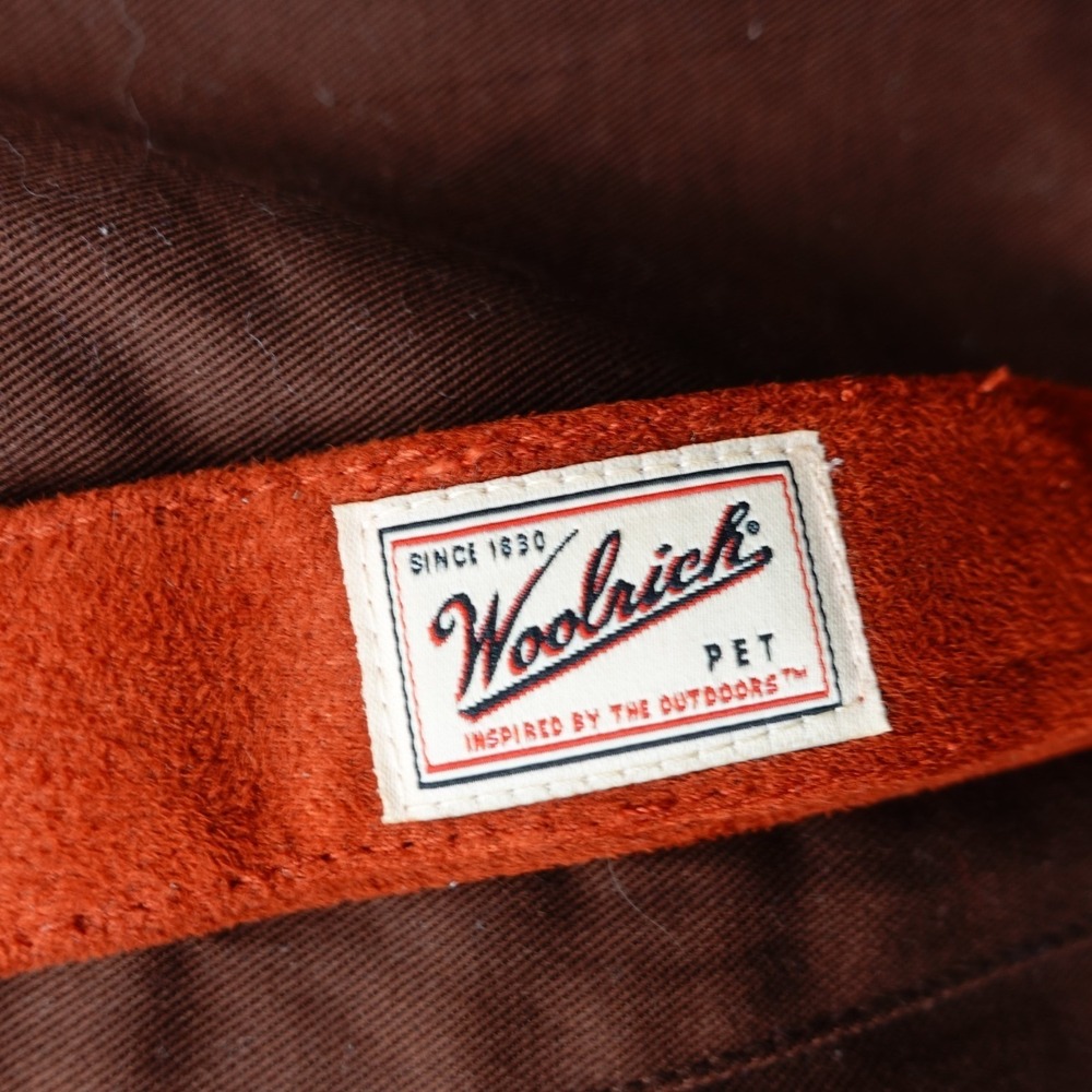 Woolrich Dog Vest Jacket Small Brown Canvas Insulated Hunting Utility Pet Coat - Picture 4 of 12